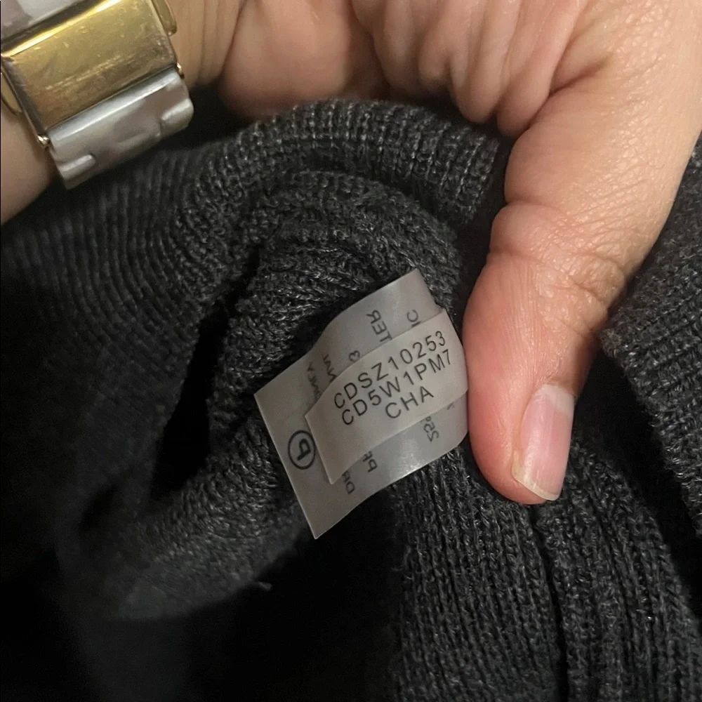 Calvin Klein Charcoal Mini Dress - Picture 6 of 6